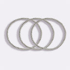 3mm Beaded Bracelet Stacking Set