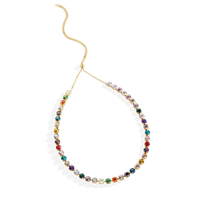 Ombré Crystal Adjustable Necklace