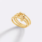 Linked Statement Fidget Rings