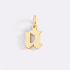 Old English Letter Charm