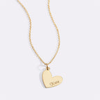 Personalized Heart Name Necklace