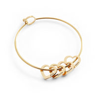 Personalized Hearts Love Bracelet