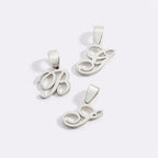 Romantic Initial Charm Pendant