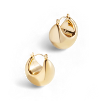 Sculpted Hoop Earrings