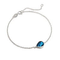 Teardrop Birthstone Bracelet
