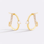 The Nova Double Hoop Earrings