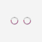 Magical Iridescent Clicker Hoops | 18g