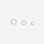 Magical Iridescent Clicker Hoops | 18g