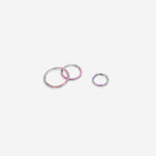 Magical Iridescent Clicker Hoops | 18g