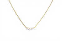 Mini Arc Diamond Necklace