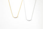 Mini Arc Diamond Necklace
