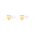 Mini Heart Stud Earrings