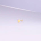 Mini Heart Stud Earrings