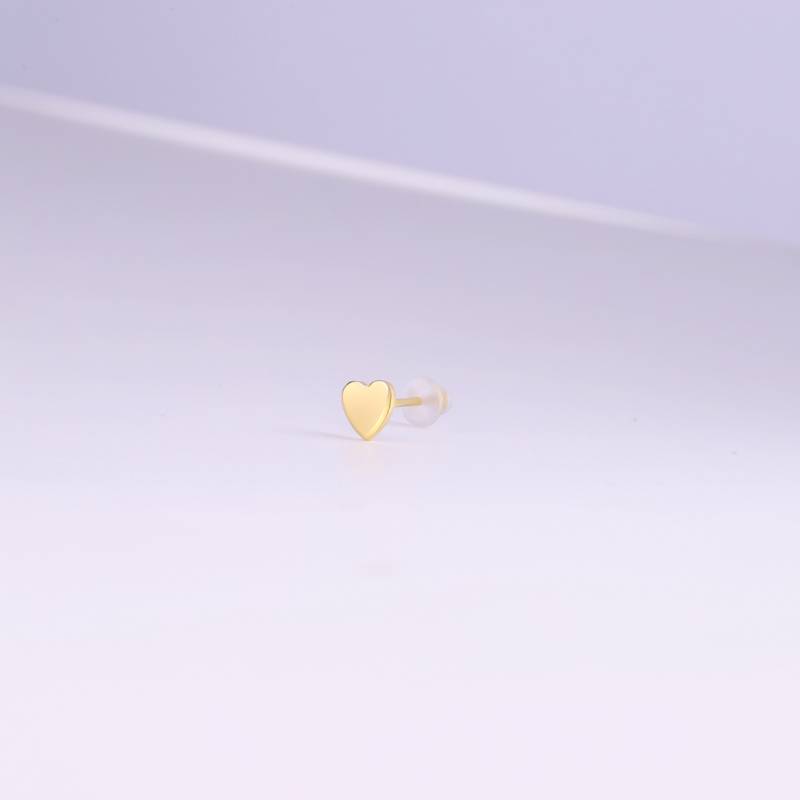 Mini Heart Stud Earrings