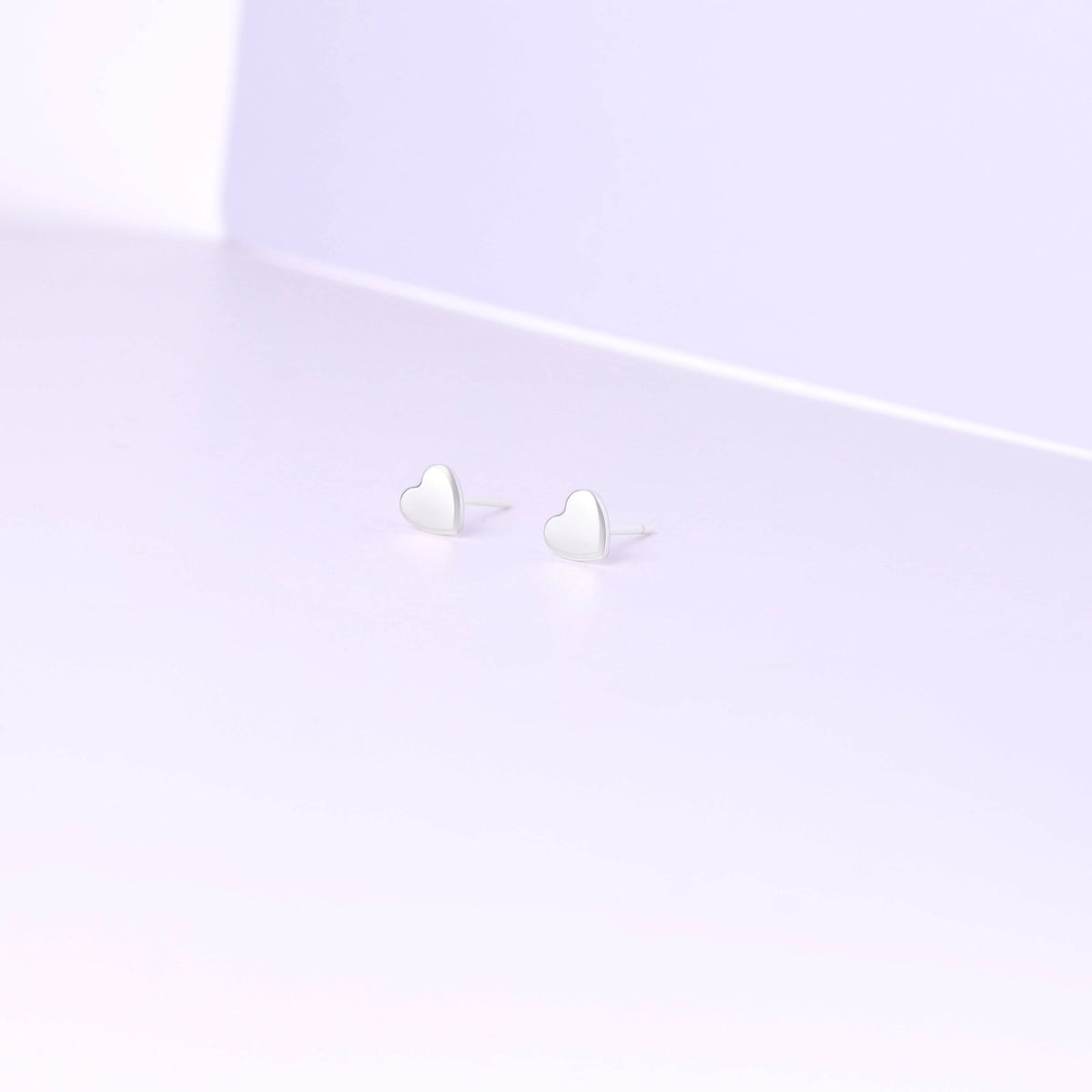 Mini Heart Stud Earrings