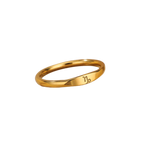 Minimalist Zodiac Stacking Band