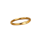 Minimalist Zodiac Stacking Band