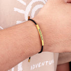 Not Sisters By Blood But Sisters By Heart Inspire Bracelet