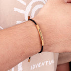 Not Sisters By Blood But Sisters By Heart Inspire Bracelet