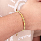 Not Sisters By Blood But Sisters By Heart Inspire Bracelet
