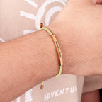 Not Sisters By Blood But Sisters By Heart Inspire Bracelet