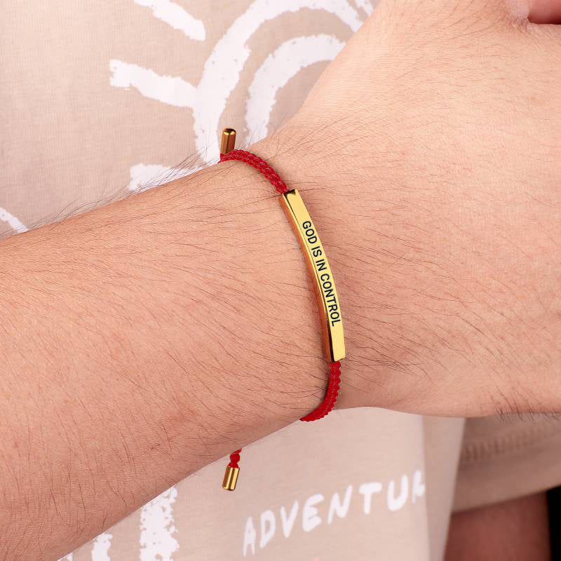 God Is In Control Inspire Bracelet