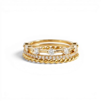 Modern Ring Stack