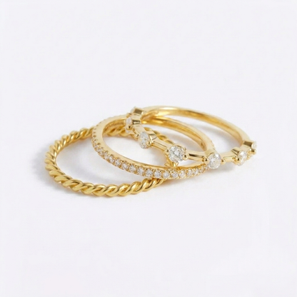 Modern Ring Stack