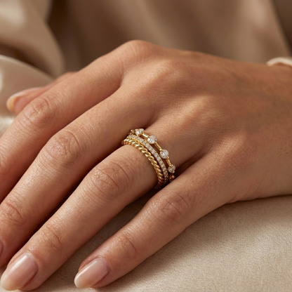 Modern Ring Stack