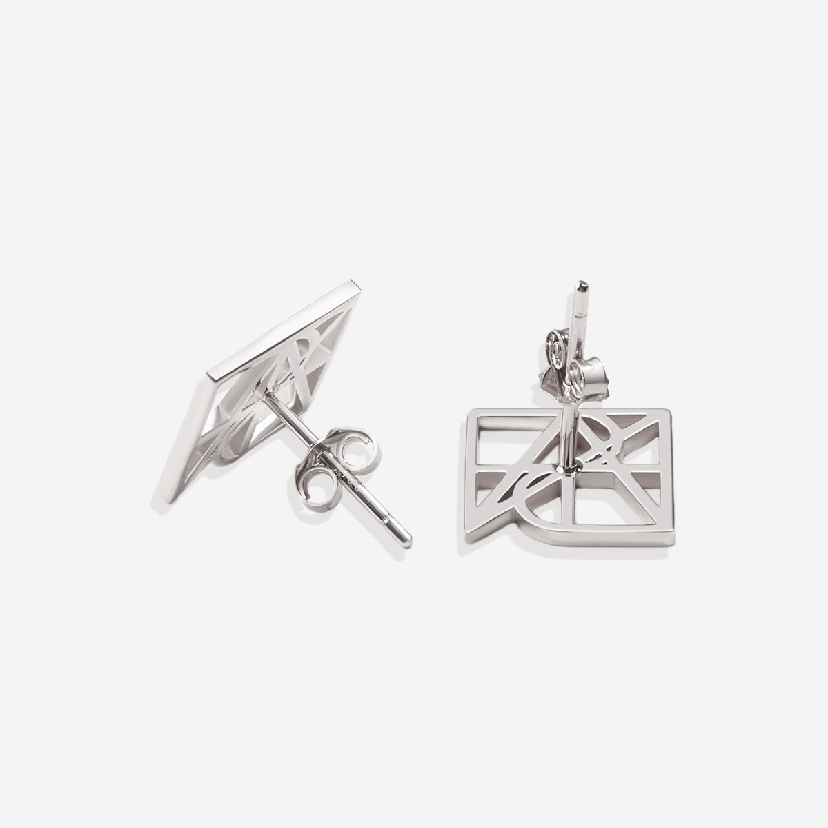 Monogram Name Earrings