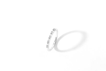 Multi Gem Baguette Stacking Ring