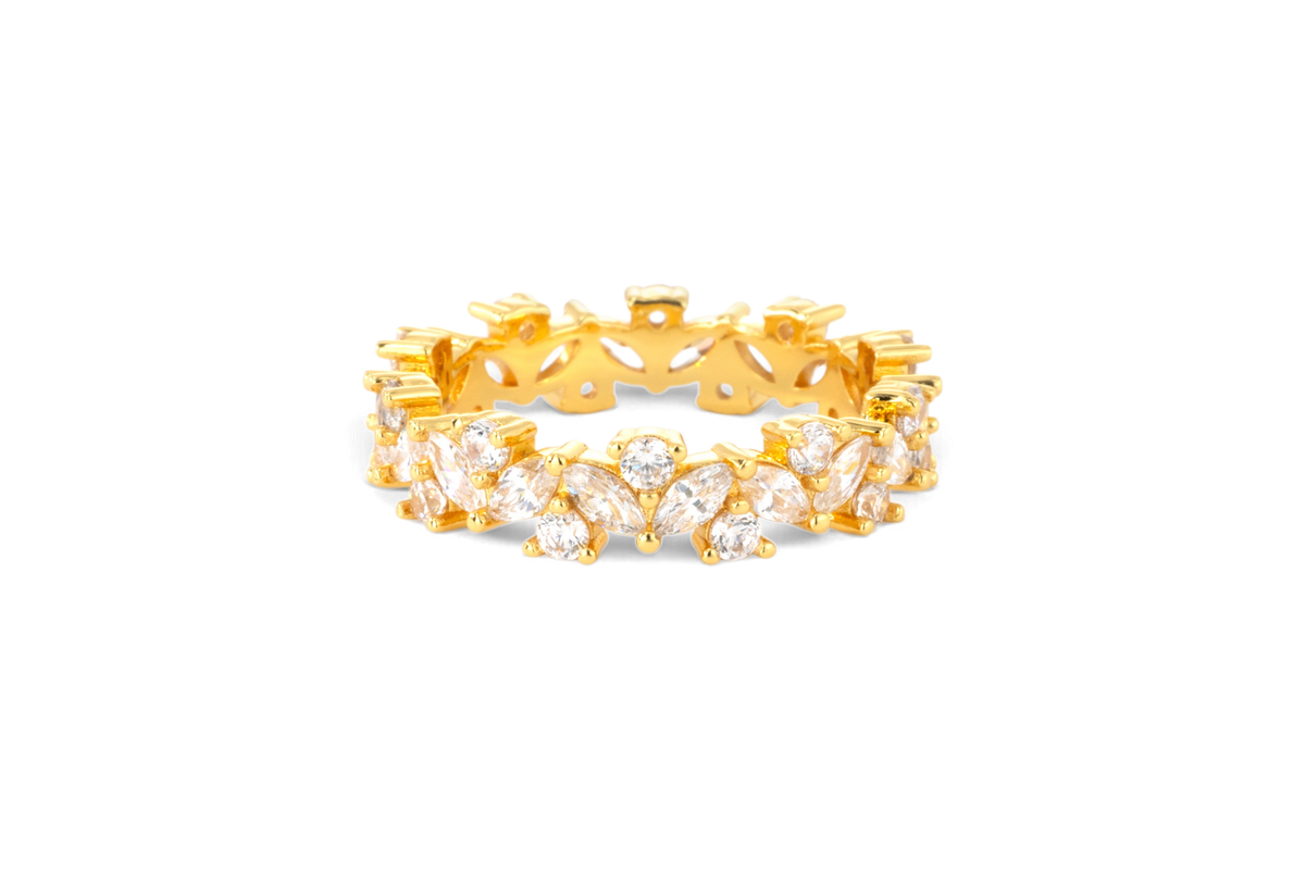 Multi Stone Marquise Ring