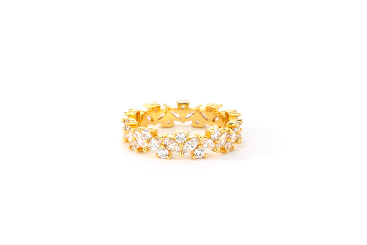 Multi Stone Marquise Ring