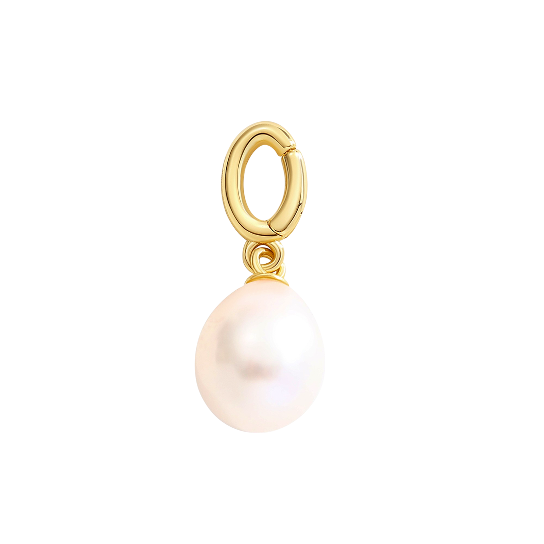 Natural Pearl Drop Charm