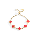 Clover Enamel Bracelet