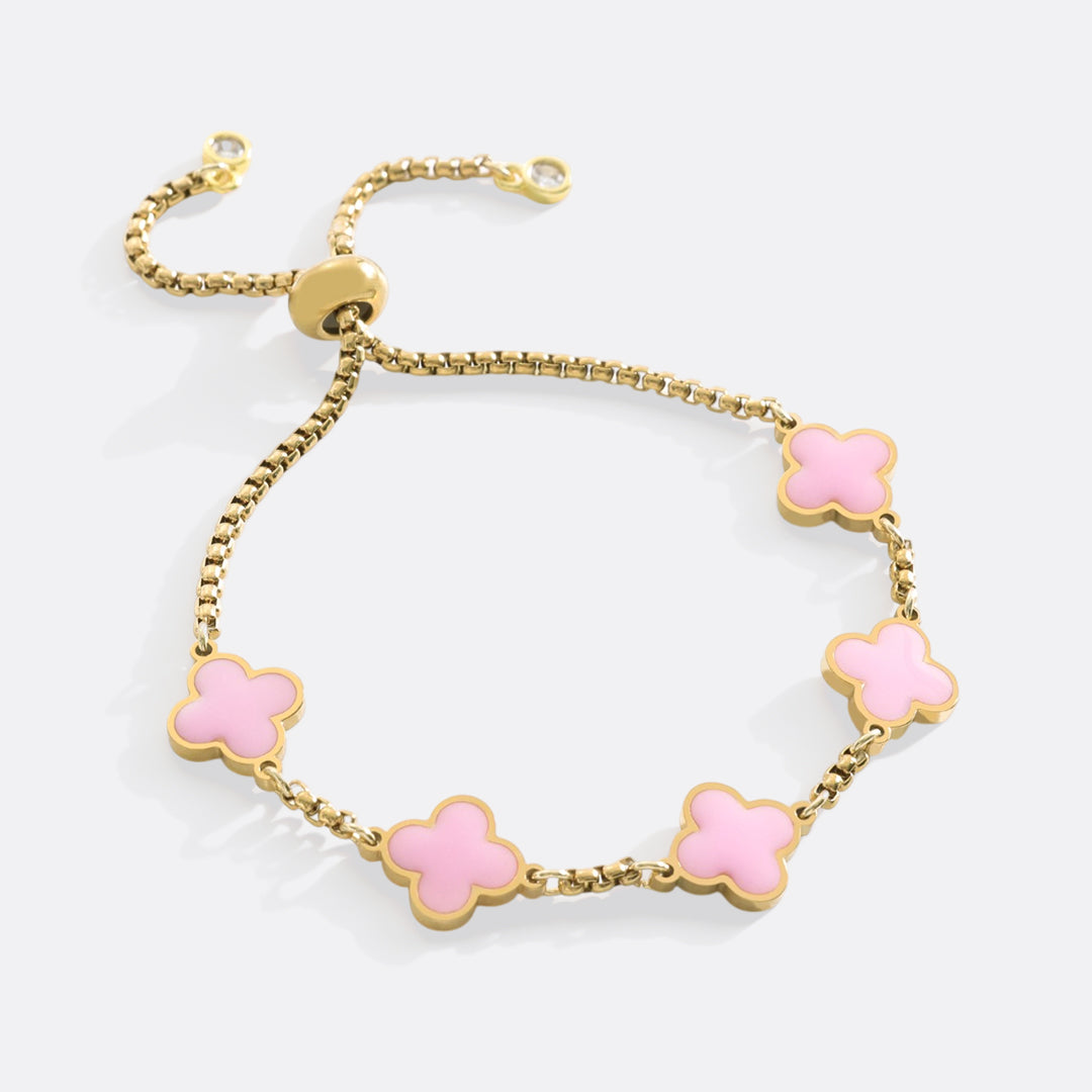 Clover Enamel Bracelet
