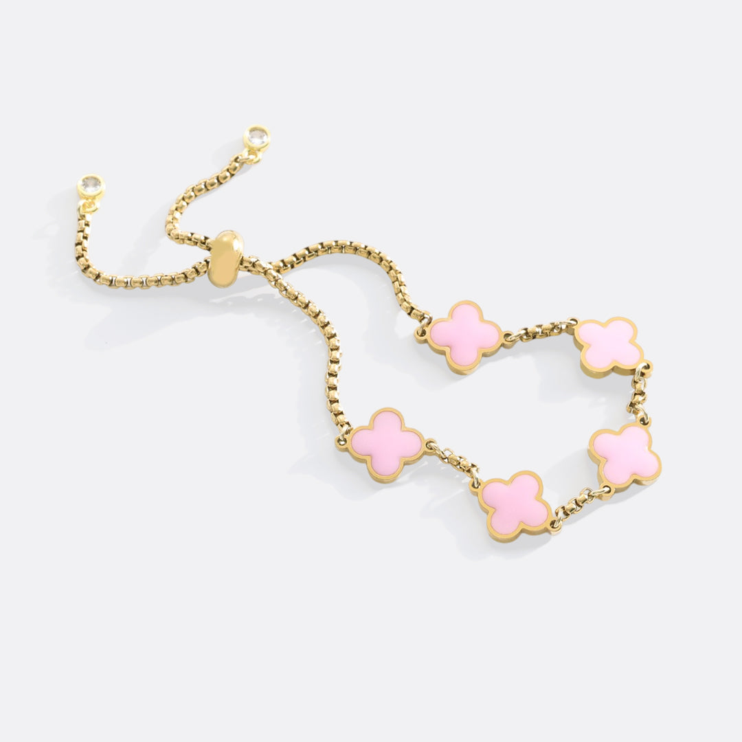 Clover Enamel Bracelet