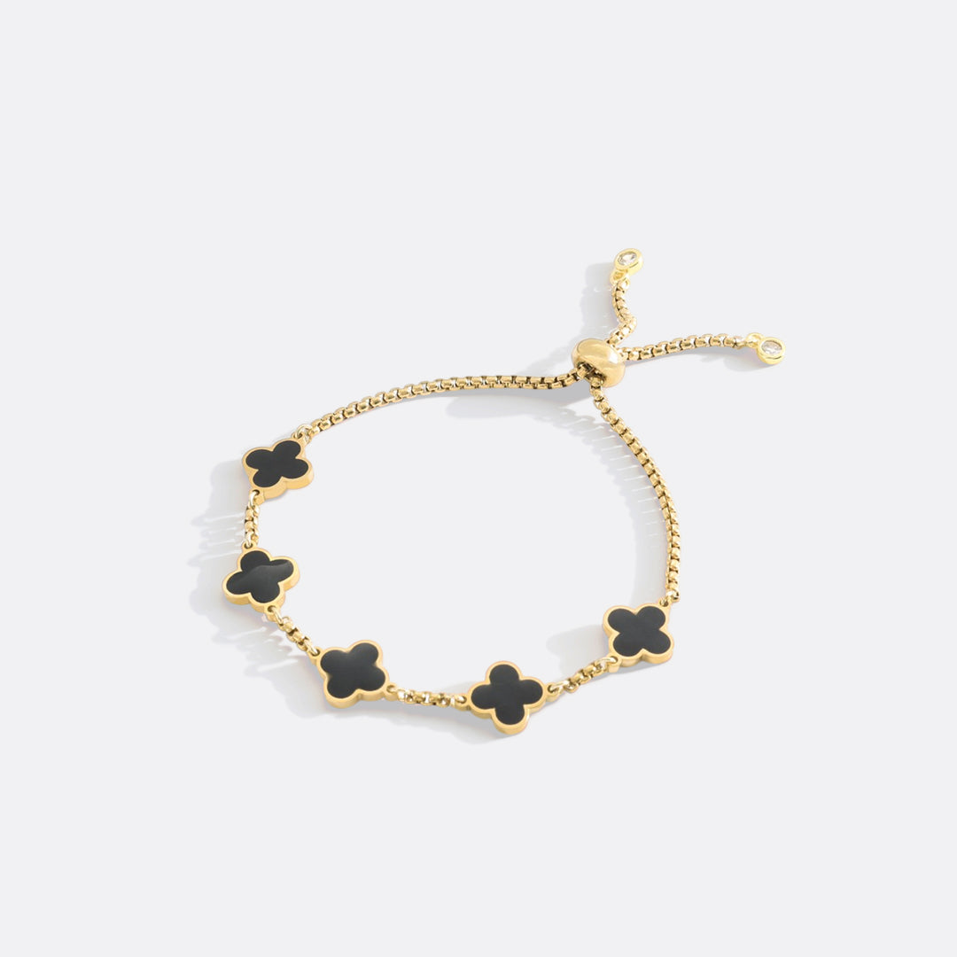 Clover Enamel Bracelet