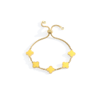 Clover Enamel Bracelet