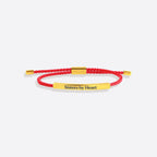 Not Sisters By Blood But Sisters By Heart Inspire Bracelet