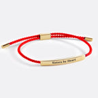 Not Sisters By Blood But Sisters By Heart Inspire Bracelet