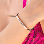 Not Sisters By Blood But Sisters By Heart Inspire Bracelet