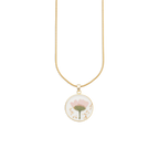 Pressed Birth Flower Necklace