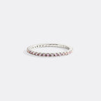 October Birthstone Eternity Stacking Ring