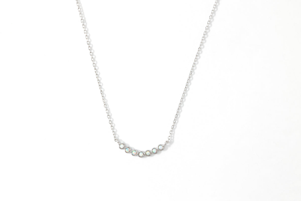 Opal Arc Necklace