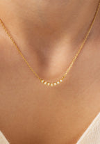 Opal Arc Necklace