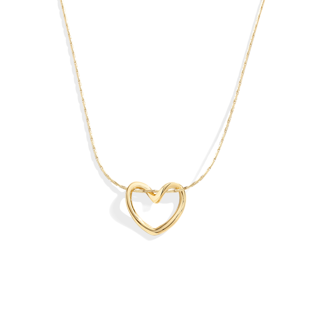 Open Heart Necklace