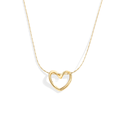 Open Heart Necklace