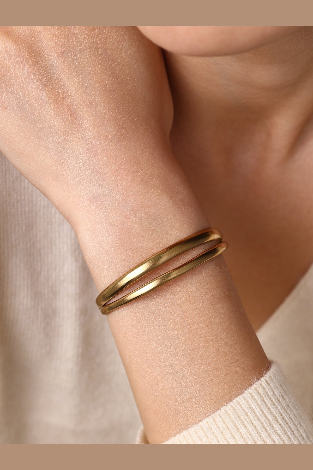 Organic Bangle Bracelet