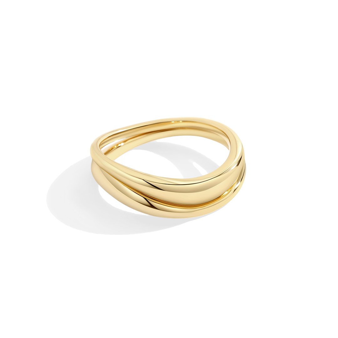 Organic Stacking Ring Set